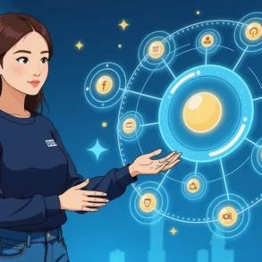 2025十大AI自動化工具封面插圖,展現新世代數位協作平台與科技媒體感氛圍。