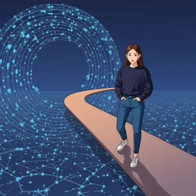 數位橋梁意境,年輕數位工作者踏出自動化第一步、邁向智能流動新世界