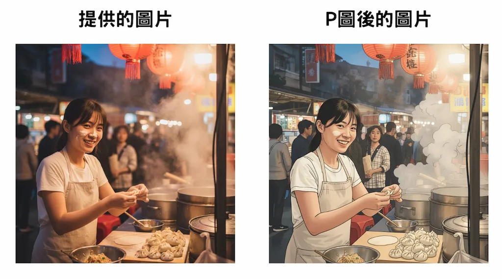 使用 Gemini 2.5 Flash Image (nano banana ) 風格轉換：把照片改成水墨畫、梵谷風或低多邊形風格。