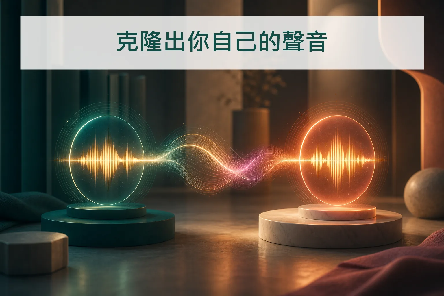ElevenLabs 克隆出你自己的聲音概念圖
