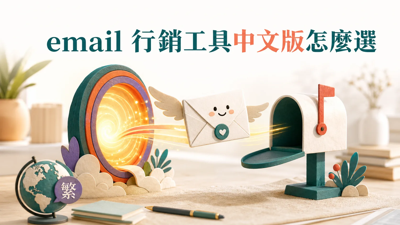 email 行銷工具中文版比較封面：送達率、免費到自動化