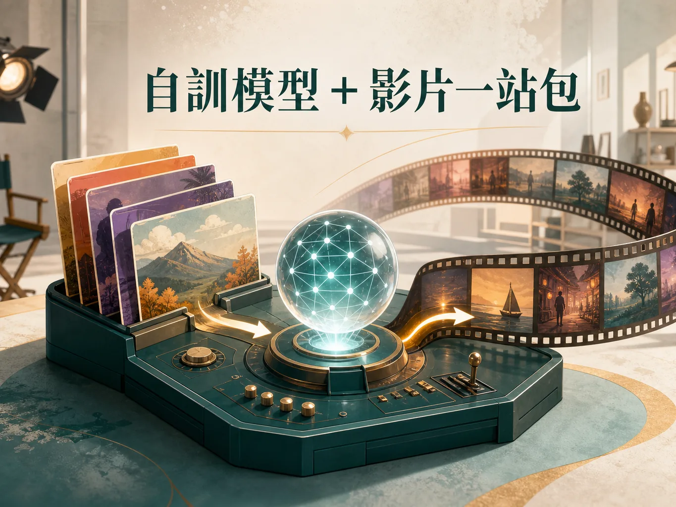 OpenArt 自訓模型、影片與 2026 新功能示意圖