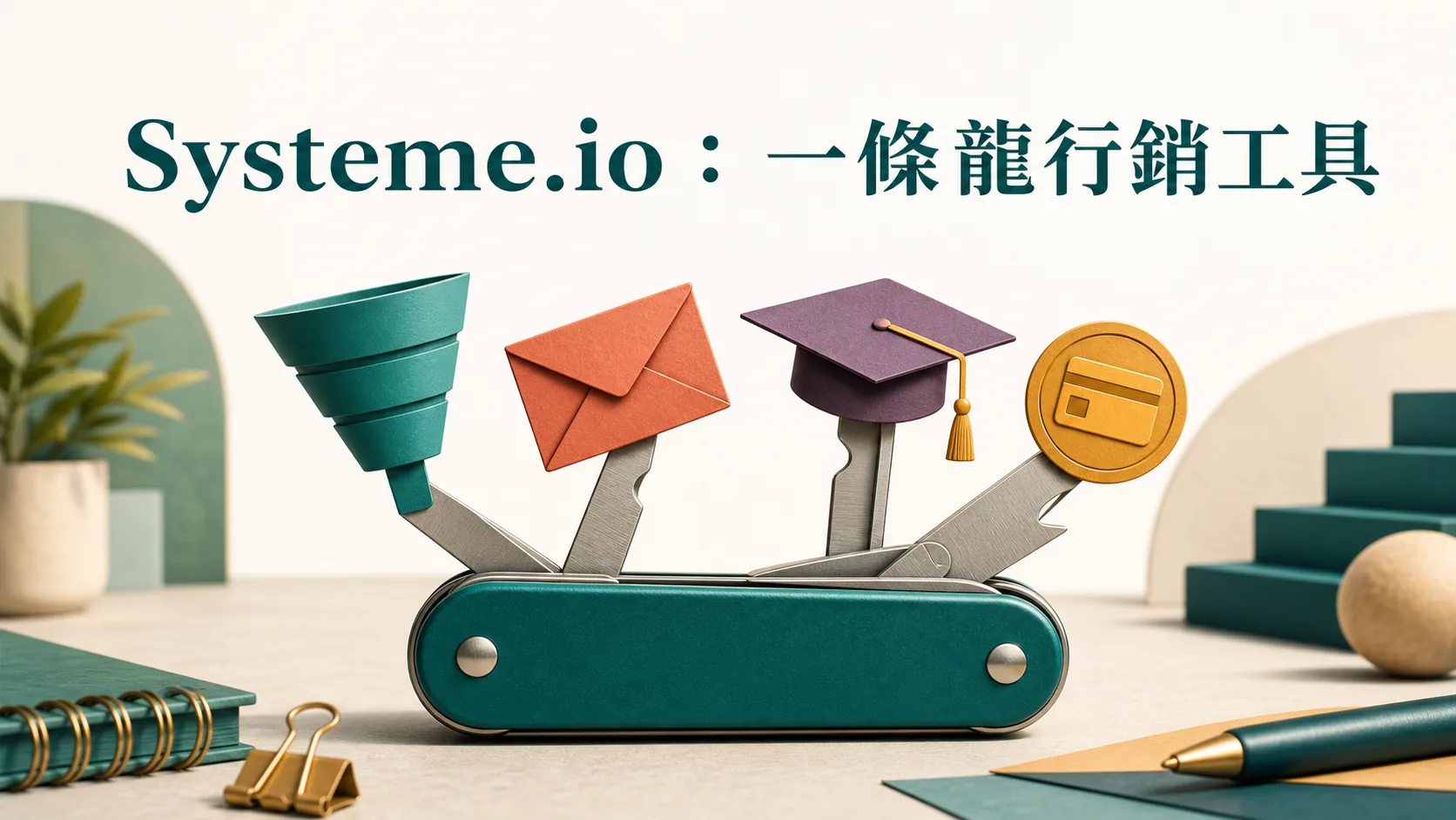 Systeme.io 是什麼：免費一條龍行銷工具，漏斗email課程金流一次搞定
