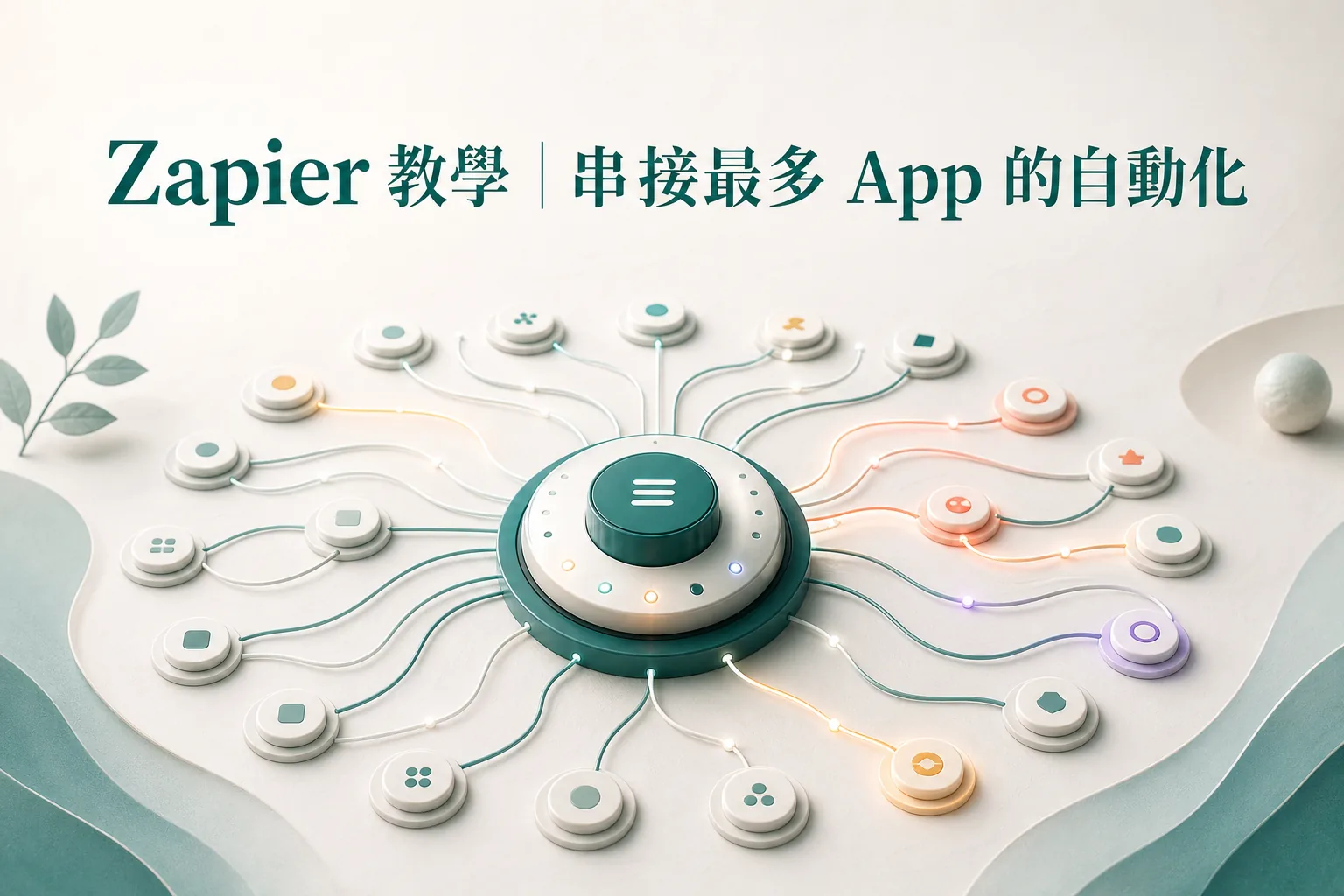 Zapier 教學 封面：串接最多 App 的自動化